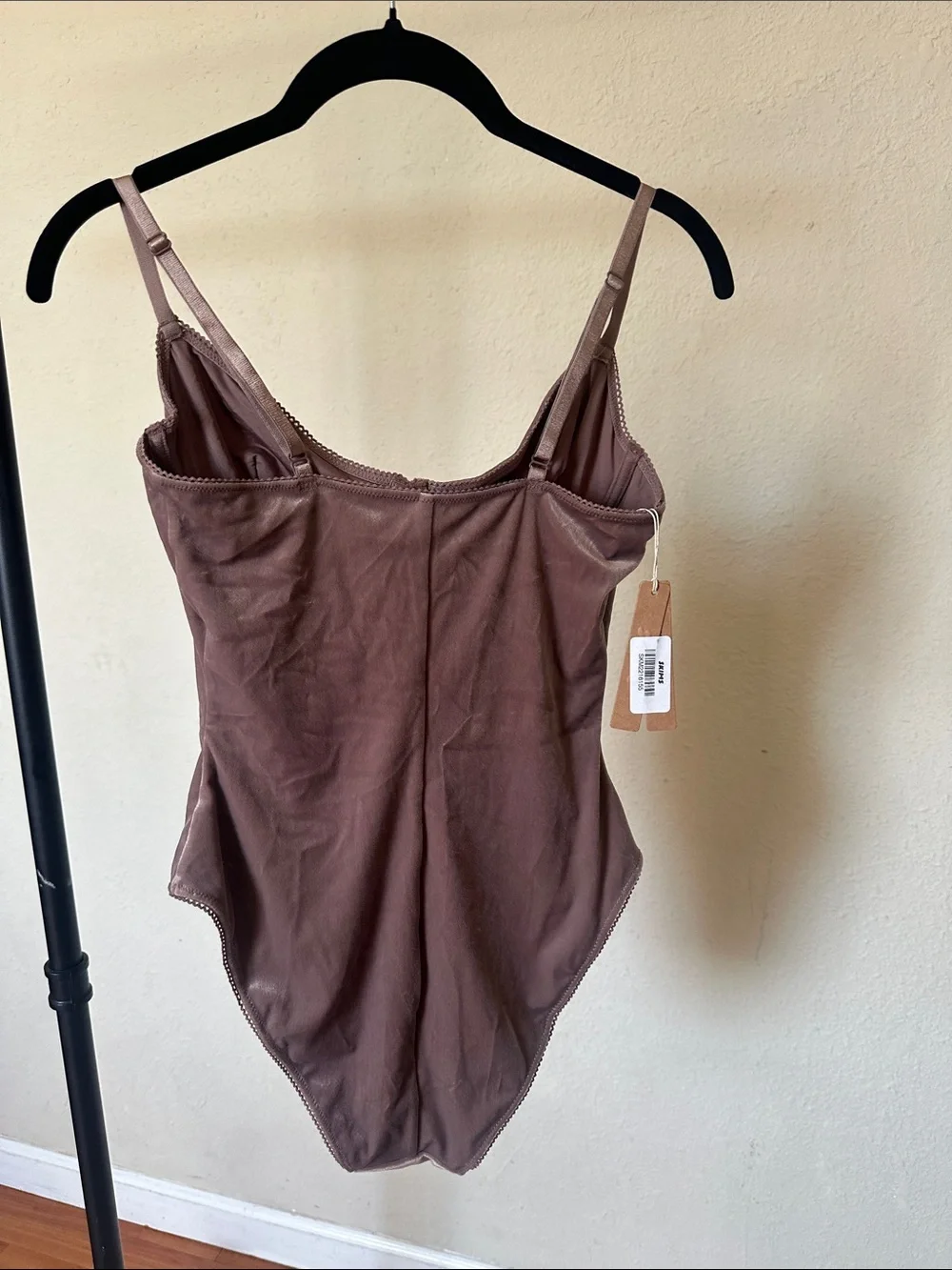 SKIMS Velvet Swim Umber One Piece Swimsuit Size M